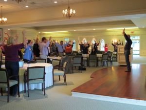 Al Miller got the whole crowd participating last year!