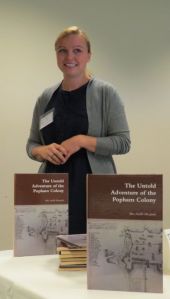 Students from Phippsburg keep their community informed about their local history.