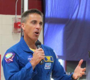 Chris Cassidy, graduate of York High School. the US Naval Academy and MIT, spent 6 months aboard the International Space Station.