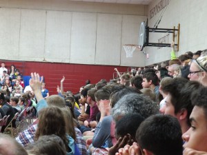 Enthusiastic and engaged students at Space Day-Auburn MS