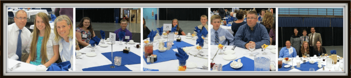 Families enjoying the evening!